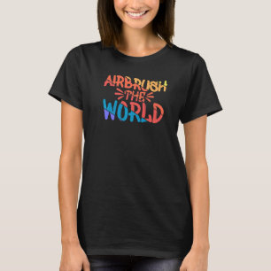 Coole Airbrush - die Vintage Graffiti-Airbrush T-Shirt