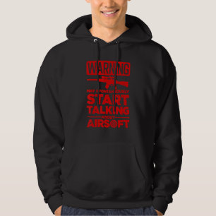 Coole Airsoft für Damen und Herren Frauen Luftkamp Hoodie