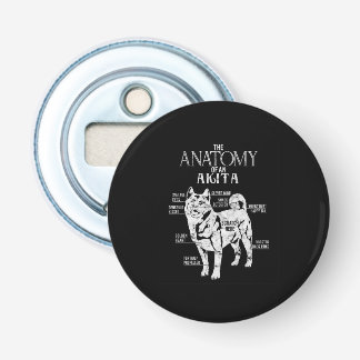 Coole Akita Anatomy Clos Geschenke Hunde Liebhaber Flaschenöffner