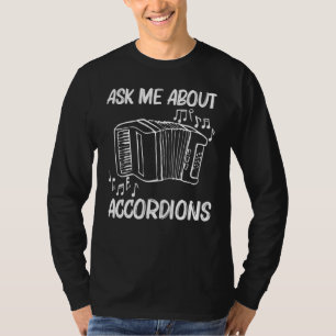 Coole Akkordeon für Herren - Jazz Klassisches Musi T-Shirt