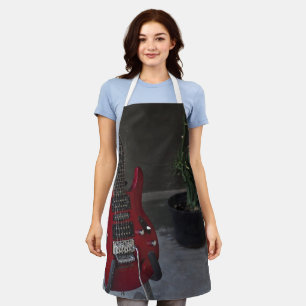 Coole Akustikgitarre Schürze