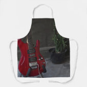 Coole Akustikgitarre Schürze (Vorderseite)