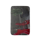 Coole akustische Gitarre Badematte (Vorderseite Vertikal)