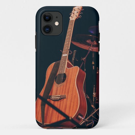 Coole akustische Gitarre Case-Mate iPhone Hülle (Rückseite)