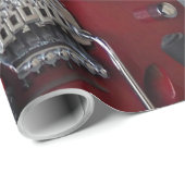 Coole akustische Gitarre Geschenkpapier (Rolleneckpunkt)