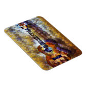 Coole akustische Gitarre Magnet (Rechte Seite)