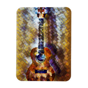 Coole akustische Gitarre Magnet