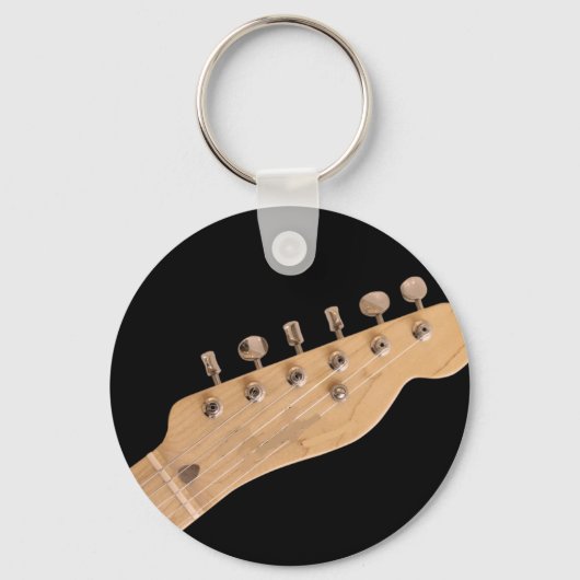Coole akustische Gitarre Schlüsselanhänger (Vorderseite)