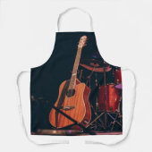 Coole akustische Gitarre Schürze (Vorderseite)