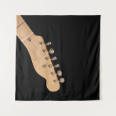 Coole akustische Gitarre Wandteppich (Vorderseite (Horizontal))
