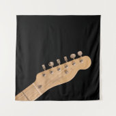 Coole akustische Gitarre Wandteppich (Vorderseite)