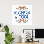 Coole Algebra Poster (Heimbüro)