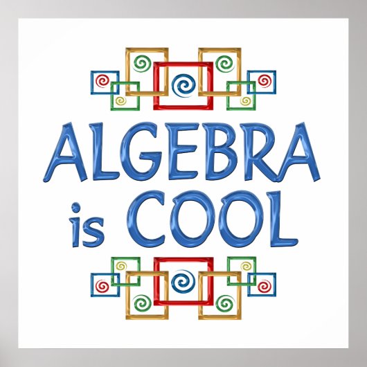 Coole Algebra Poster (Vorne)