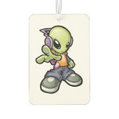 Coole Alien Autolufterfrischer (Rückseite)