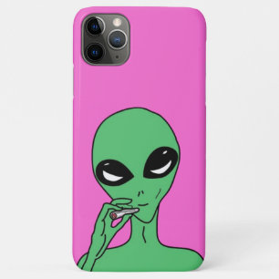 Coole Alien , Funny Ufo , Alien Rauchen Case-Mate iPhone Hülle