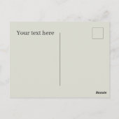 Coole alte Bauer-Traktor hinzufügen Postkarte (Rückseite)