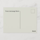 Coole alte Bauer-Traktor hinzufügen Postkarte (Rückseite)