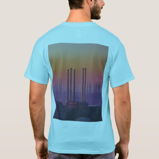 Coole Alte Schule T-Shirt (Rückseite)