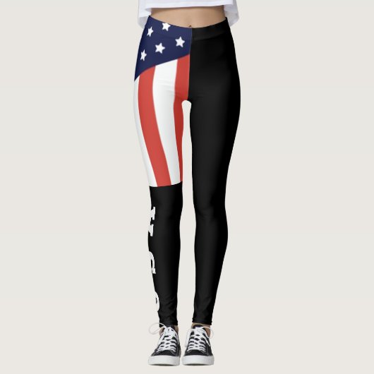 Coole amerikanische Leggings | Leggings der amerik (Vorderseite)