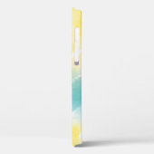 Coole Ananas, Aquarellenbogen-Gefärbte Krawatte Case-Mate iPhone Hülle (Rückseite / Links)