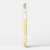 Coole Ananas, Aquarellenbogen-Gefärbte Krawatte Case-Mate iPhone Hülle (Rückseite / Rechts)