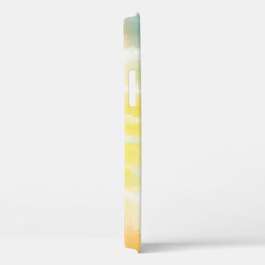 Coole Ananas, Aquarellenbogen-Gefärbte Krawatte Case-Mate iPhone Hülle (Rückseite / Rechts)