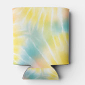 Coole Ananas, Aquarellenbogen-Gefärbte Krawatte Dosenkühler (Rückseite)