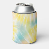 Coole Ananas, Aquarellenbogen-Gefärbte Krawatte Dosenkühler (Kanne Rückseite)