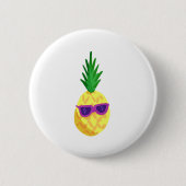 Coole Ananas Button (Vorderseite)