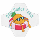 Coole Ananas Fußball (Flach)
