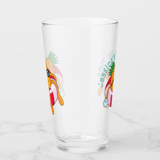 Coole Ananas Glas (Rechts)
