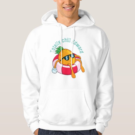 Coole Ananas Hoodie (Vorderseite)