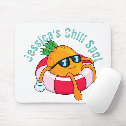 Coole Ananas Mousepad (Mit Mouse)