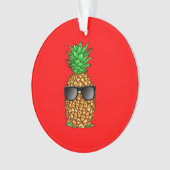 Coole Ananas Ornament (Vorderseite)