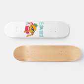 Coole Ananas Skateboard (Horizontal)