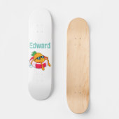 Coole Ananas Skateboard (Vorderseite)