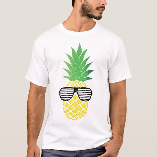 Coole Ananas T-Shirt (Vorderseite)