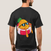 Coole Ananas T-Shirt (Rückseite)