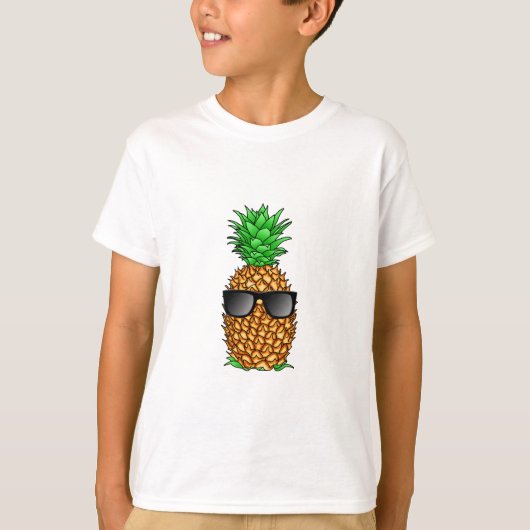 Coole Ananas T-Shirt (Vorderseite)