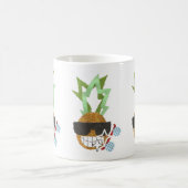 Coole Ananas-Tasse Kaffeetasse (Mittel)