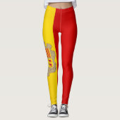 Coole Andorra Flag Fashion Leggings (Vorderseite)
