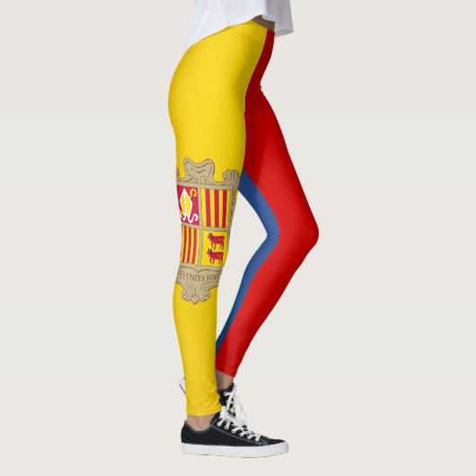 Coole Andorra Flag Fashion Leggings (Rechts)
