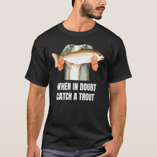 Coole Angeln Fischer Forelle Fisch Humor T-Shirt