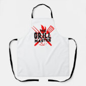 Coole Angepasste Grillmasterinnen Schürze (Vorderseite)