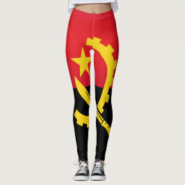 Coole Angola-Flagge Leggings