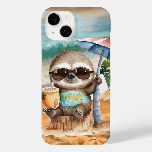 coole Anhänger des Strandschwangs Case-Mate iPhone Hülle (Rückseite)