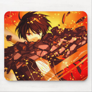 Coole Anime-Jungen-Mauspad – Stylisches Schreibtis Mousepad