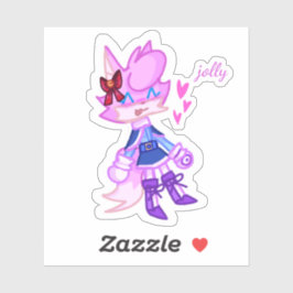 Coole Anthro Animal Version 2 Laptop Sticker