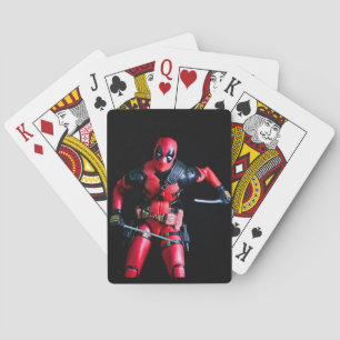 Coole Anti-Hero-Spielzeugfotografie Spielkarten