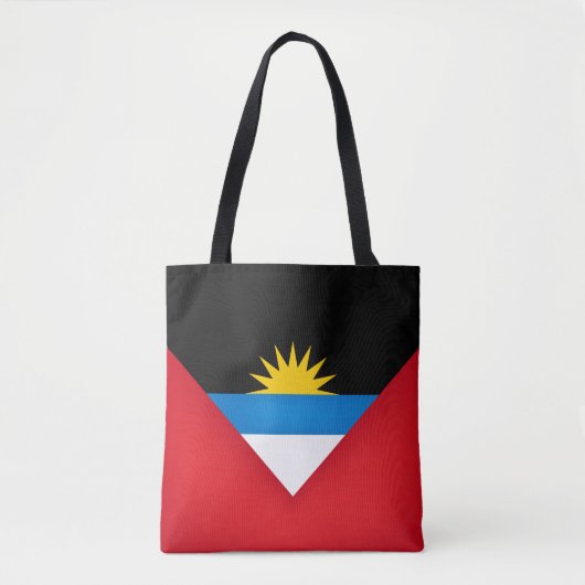 Coole Antigua- und Barbuda-Fahne Tasche (Vorderseite)